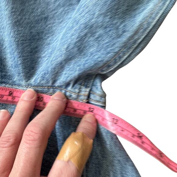 AGOLDE 90s Mid Rise Loose Fit Jeans Fall Out Distressed - Picture 8 of 12